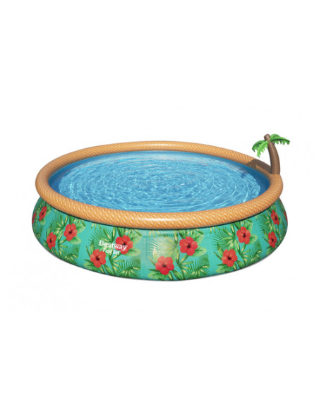 Bestway Fast Set 57416 piscina fuori terra Piscina con bordi/gonfiabile 9677 L Multicolore