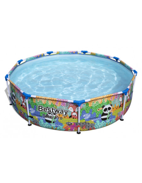 Bestway 5612F piscina fuori terra Piscina con bordi Piscina rotonda 3221 L Multicolore