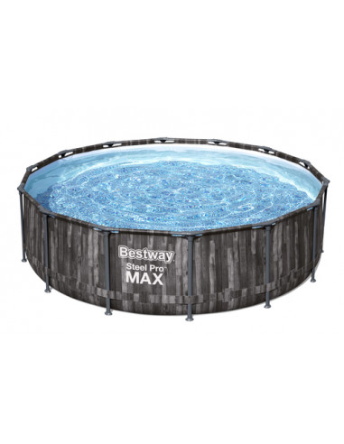Bestway 5614Z piscina fuori terra Piscina con bordi Piscina rotonda 13030 L Legno