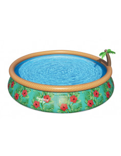 Bestway Fast Set 57416 piscina fuori terra Piscina con bordi/gonfiabile 9677 L Multicolore 2