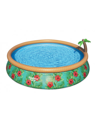 Bestway Fast Set 57416 piscina fuori terra Piscina con bordi/gonfiabile 9677 L Multicolore