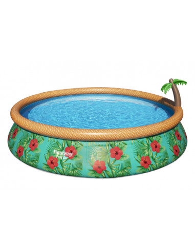 Bestway Fast Set 57416 piscina fuori terra Piscina con bordi/gonfiabile 9677 L Multicolore