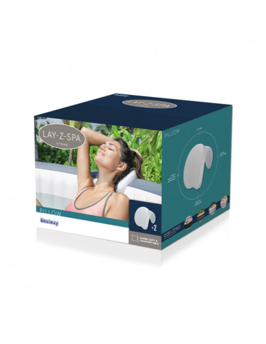 Bestway 60307 accessorio per vasche idromassaggio e spa Cuscino Grigio