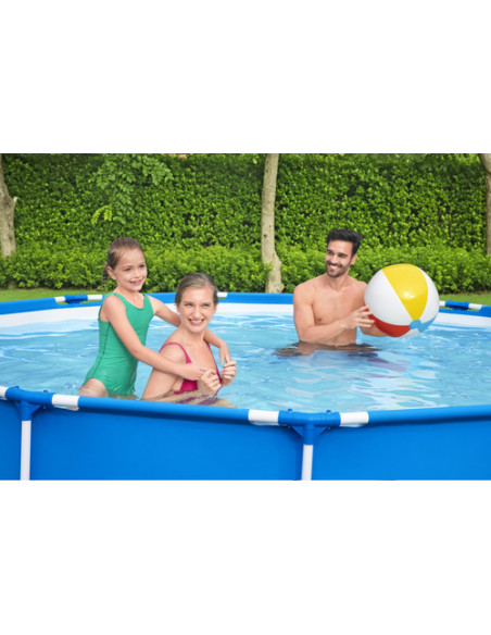Bestway 5612E piscina fuori terra Piscina con bordi Piscina rotonda 8680 L Blu