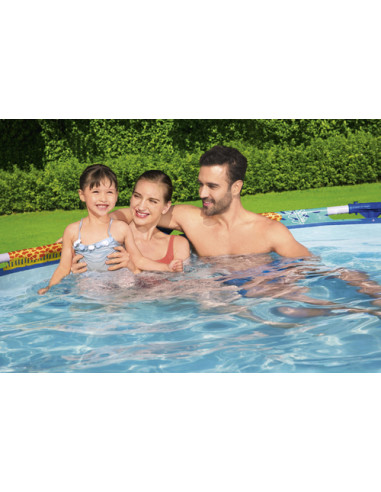 Bestway 5612F piscina fuori terra Piscina con bordi Piscina rotonda 3221 L Multicolore