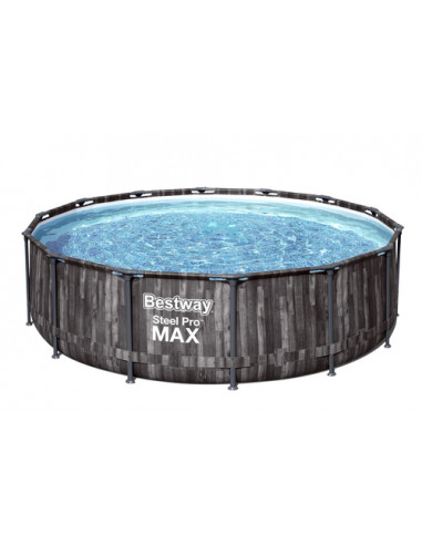 Bestway 5614Z piscina fuori terra Piscina con bordi Piscina rotonda 13030 L Legno
