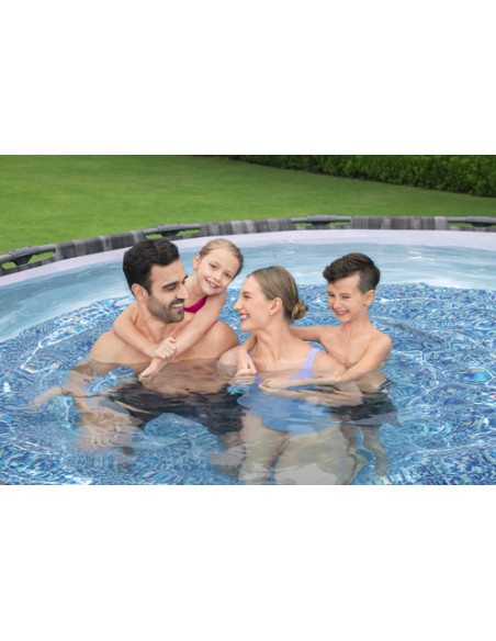 Bestway 5614Z piscina fuori terra Piscina con bordi Piscina rotonda 13030 L Legno