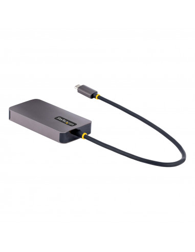 StarTech.com Adattattore USB C a HDMI DVI o VGA, Adattatore video multiporta fino a 4K 60Hz, Compatibile con Thunderbolt 3 e 4, 