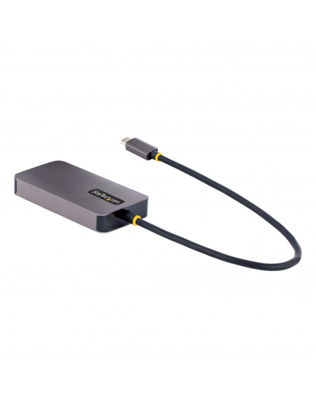 StarTech.com Adattattore USB C a HDMI DVI o VGA, Adattatore video multiporta fino a 4K 60Hz, Compatibile con Thunderbolt 3 e 4, 