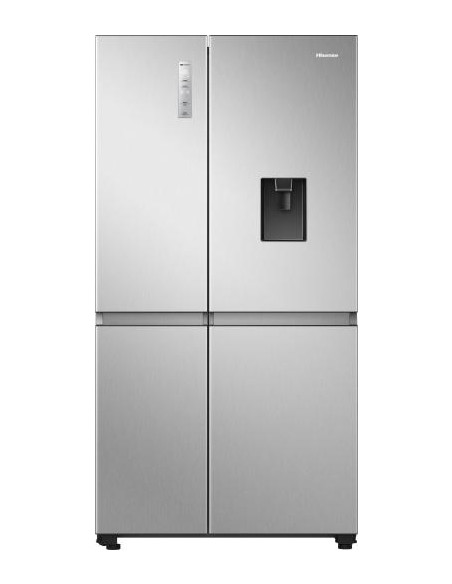 Hisense RS840N4WCE frigorifero side-by-side Libera installazione 649 L E Acciaio inox