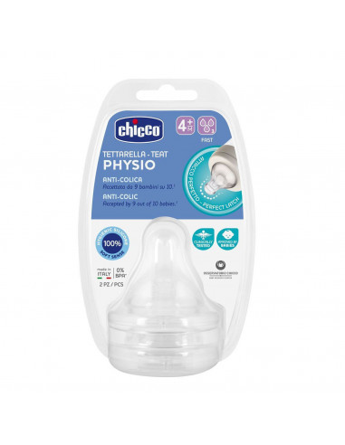 Chicco 00020335000000 biberon Silicone Ortodontico Flusso medio