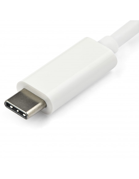 StarTech.com Adattatore USB-C a VGA - Convertitore Video USB 3.1 type-C a VGA - 1080p - Bianco
