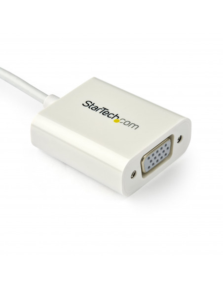 StarTech.com Adattatore USB-C a VGA - Convertitore Video USB 3.1 type-C a VGA - 1080p - Bianco