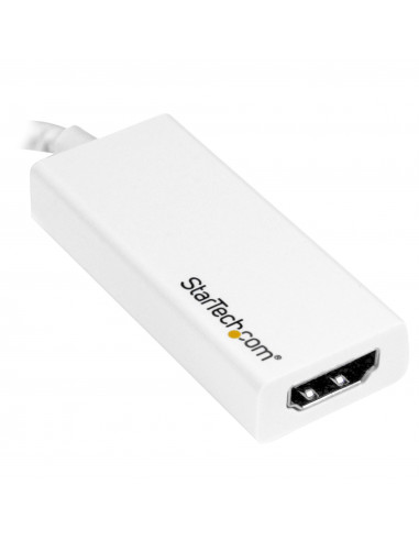 StarTech.com Adattatore video USB-C a HDMI - M/F - Ultra HD 4K - Bianco