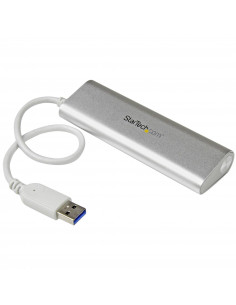 StarTech.com Hub USB a 4 porte, Da USB A a 4 porte USB-A, USB 5Gbps, design robusto, alimentazione via bus, hub USB 3.0 portatil 2