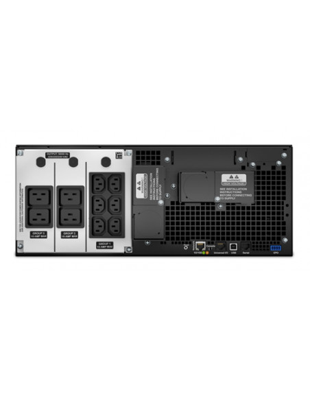 APC Smart-UPS On-Line gruppo di continuità (UPS) Doppia conversione (online) 6 kVA 6000 W 10 presa(e) AC