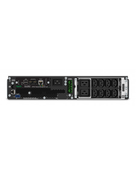 APC SRT2200RMXLI-NC gruppo di continuità (UPS) Doppia conversione (online) 2,2 kVA 1980 W 12 presa(e) AC