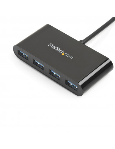 StarTech.com Hub USB 3.0 a 4 porte - USB-C a 4 USB-A - Alimentazione a bus