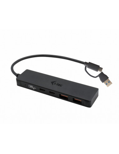 i-tec Metal USB-A/USB-C HUB 2x USB 3.0 + 2x USB-C (10 Gbps)