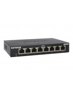 NETGEAR GS308-300PES switch di rete Non gestito L2 Gigabit Ethernet (10/100/1000) Nero 2