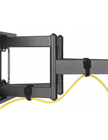 Equip 650335 Staffa per montaggio a parete TV a movimento completo da 37” a 80”