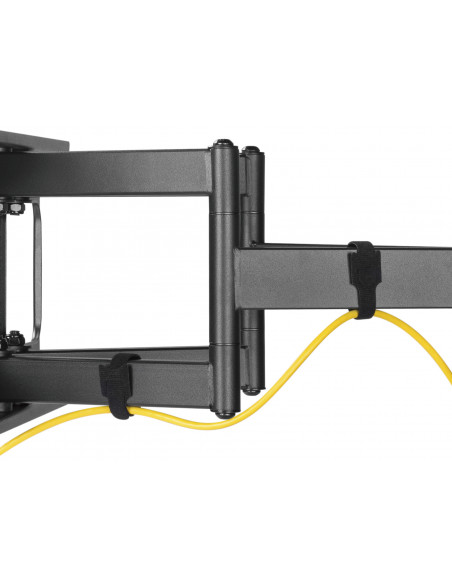 Equip 650335 Staffa per montaggio a parete TV a movimento completo da 37” a 80”