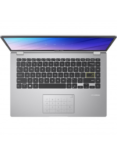 ASUS E410MA-EB1243TS Intel® Celeron® N N4020 Computer portatile 35,6 cm (14") Full HD 4 GB DDR4-SDRAM 128 GB eMMC Wi-Fi 5 (802