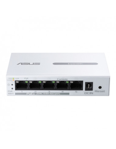 ASUS ExpertWiFi EBP15 Gestito Gigabit Ethernet (10/100/1000) Supporto Power over Ethernet (PoE) Bianco