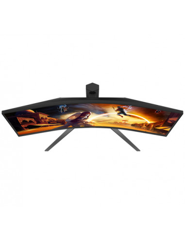 AOC G4 CU34G4Z Monitor PC 86,4 cm (34") 3440 x 1440 Pixel Wide Quad HD LED Nero, Rosso