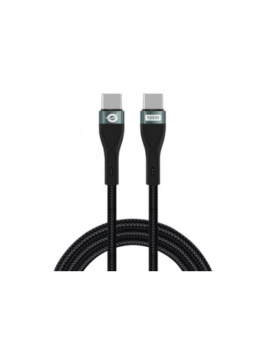 Conceptronic ETTA01B12 cavo USB USB 2.0 1,2 m USB C Nero