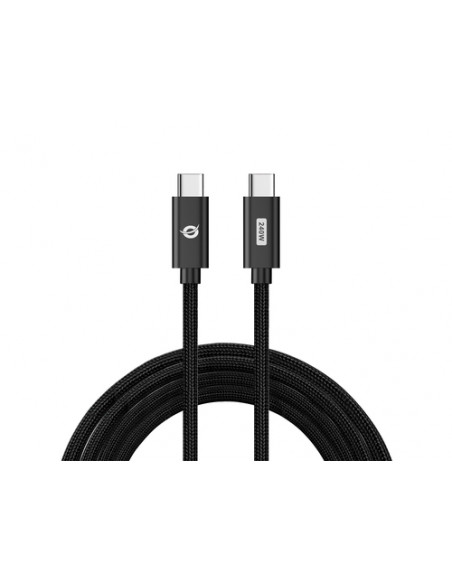 Conceptronic ETTA03B20 cavo USB USB 2.0 2 m USB C Nero