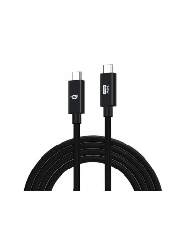 Conceptronic ETTA04B12 cavo USB USB4 Gen 3x2 1,2 m USB C Nero
