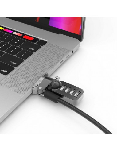 Compulocks MBPR16LDG01CL accessorio per il blocco dei cavi Tassello di sicurezza Argento 1 pz