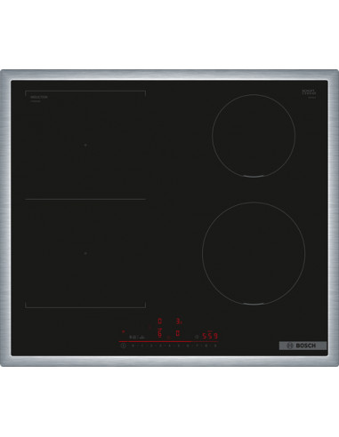 Bosch Serie 6 PVS645HB1E Piano cottura a induzione 60 cm Nero, con profili