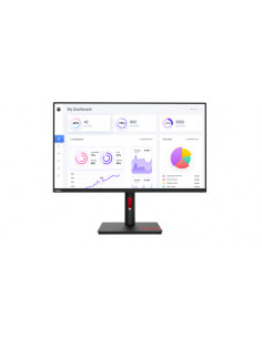 Lenovo ThinkVision T32p-30 LED display 80 cm (31.5") 3840 x 2160 Pixel 4K Ultra HD Nero