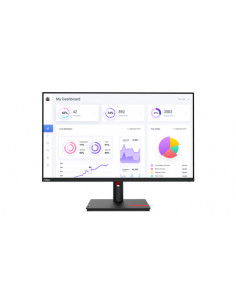 Lenovo ThinkVision T32p-30 LED display 80 cm (31.5") 3840 x 2160 Pixel 4K Ultra HD Nero 2