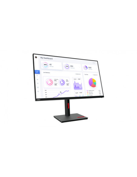 Lenovo ThinkVision T32p-30 LED display 80 cm (31.5") 3840 x 2160 Pixel 4K Ultra HD Nero