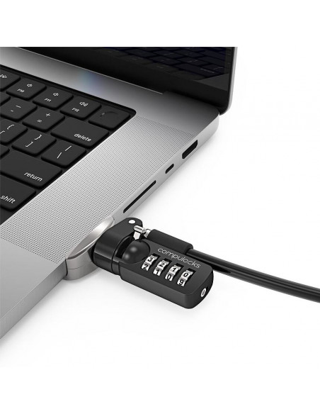 Compulocks MBPR16LDG02CL cavo di sicurezza Nero, Argento