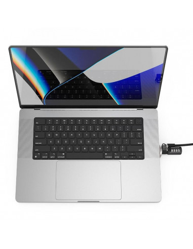 Compulocks MBPR16LDG02CL cavo di sicurezza Nero, Argento