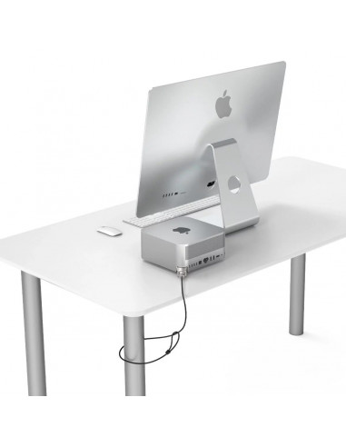 Compulocks Ledge cavo di sicurezza Nero, Argento