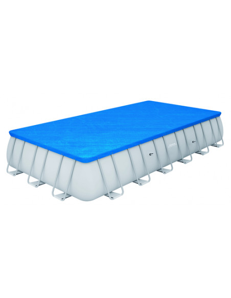 Bestway Power Steel 56474 piscina fuori terra Piscina con bordi Piscina rettangolare 30045 L Blu, Grigio