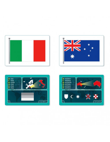 Clementoni Carte Il Gioco Delle Bandiere