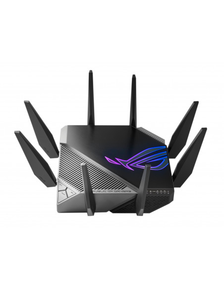 ASUS GT-AXE11000 router wireless Gigabit Ethernet Tri-band (2,4 GHz/5 GHz/6 GHz) Nero