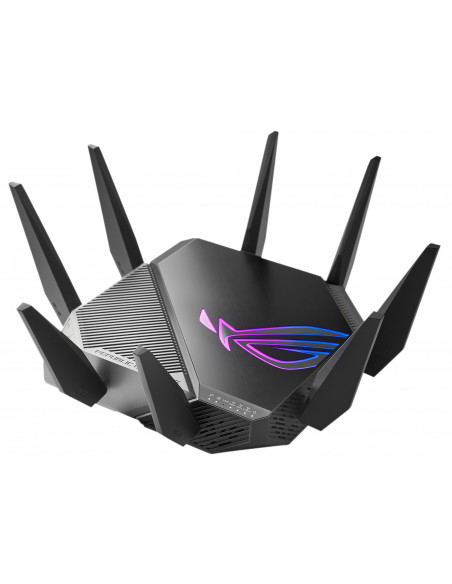 ASUS GT-AXE11000 router wireless Gigabit Ethernet Tri-band (2,4 GHz/5 GHz/6 GHz) Nero