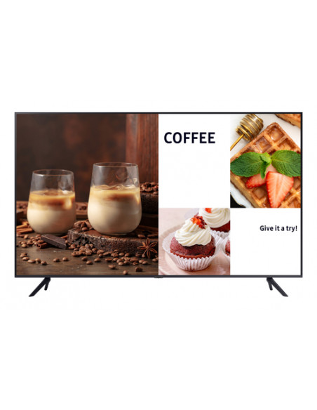 Samsung BE43C-H Pannello piatto per segnaletica digitale 109,2 cm (43") LED Wi-Fi 4K Ultra HD Nero Processore integrato Tizen