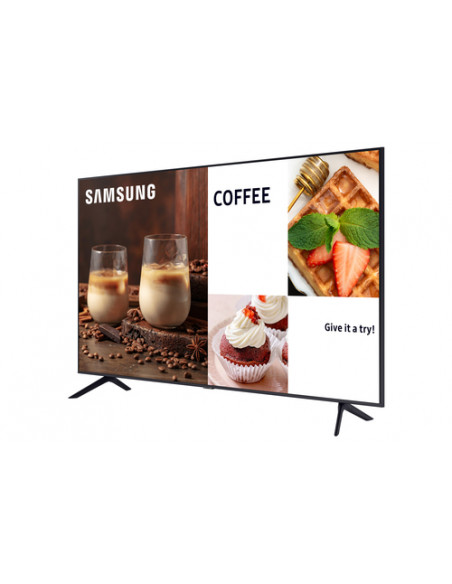Samsung BE43C-H Pannello piatto per segnaletica digitale 109,2 cm (43") LED Wi-Fi 4K Ultra HD Nero Processore integrato Tizen