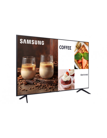 Samsung BE43C-H Pannello piatto per segnaletica digitale 109,2 cm (43") LED Wi-Fi 4K Ultra HD Nero Processore integrato Tizen