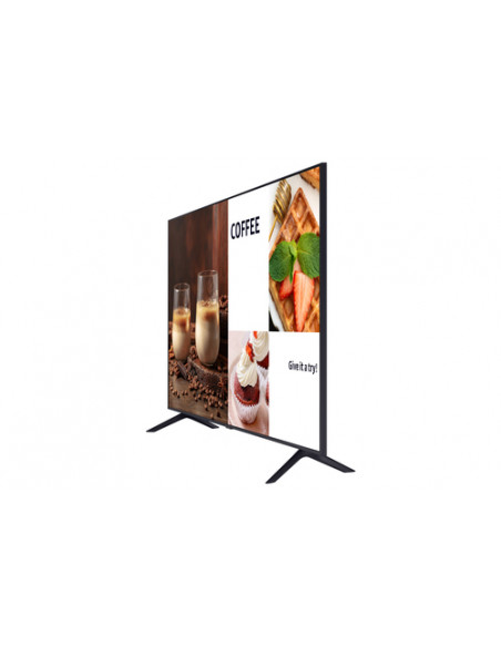 Samsung BE43C-H Pannello piatto per segnaletica digitale 109,2 cm (43") LED Wi-Fi 4K Ultra HD Nero Processore integrato Tizen