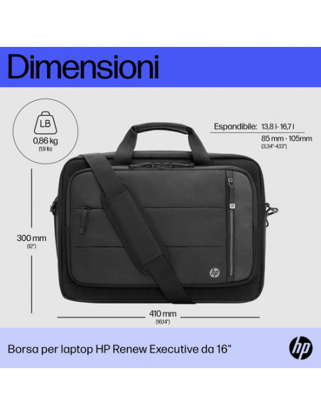 HP Borsa laptop Renew Executive da 16"