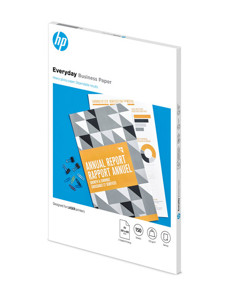 HP Carta lucida Everyday Business, 120 g/m2, A3 (297 x 420 mm), 150 fogli